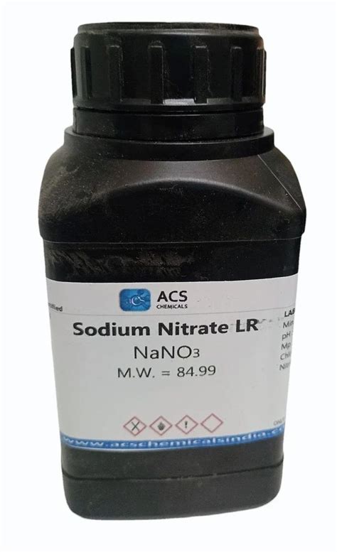 Sodium Nitrite Lr Grade POLLY BOTTLE 500 GRAM At Rs 633 Kg In