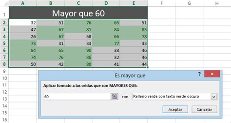 Qué es el formato condicional en Excel 2013 Excel Total