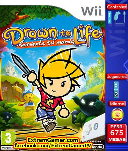 Drawn To Life Reinventa Tu Mundo Wii Escoge Tus Juegos