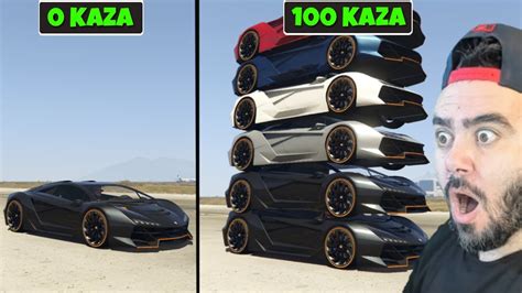 HER KAZA YAPTIĞIMDA ARABAM DAHA DA UZUYOR GTA 5 MODS YouTube