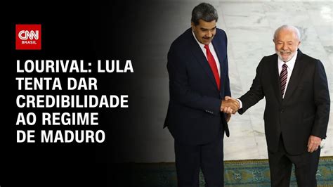 Lourival Lula Tenta Dar Credibilidade Ao Regime De Maduro CNN PRIME