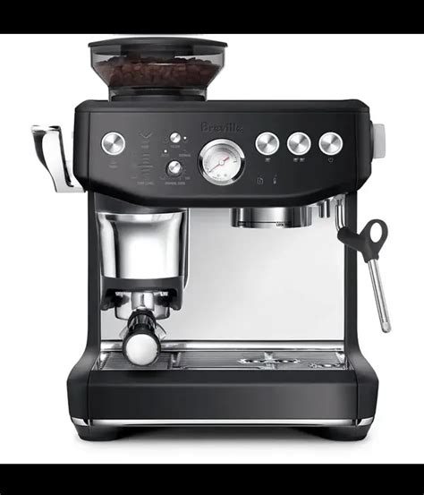 Breville the Barista Express® Impress Espresso Machine, Black Truffle ...