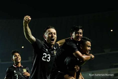 Foto Timnas Indonesia Taklukkan Curacao Dengan Skor