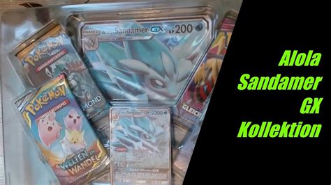 Alola Sandamer GX Kollektion Mein schlimmstes Pack Pokémon