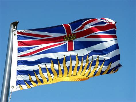 BC Flag | British columbia flag, Canadian provincial flags, Canada pictures