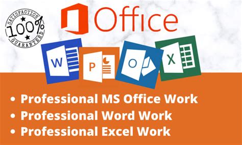 Do Microsoft Office Word Excel And Powerpoint Projects By Atanubasu465 Fiverr