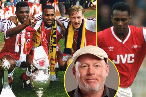 David Rocky Rocastle Perry Groves And Ian Wright Pay Emotional