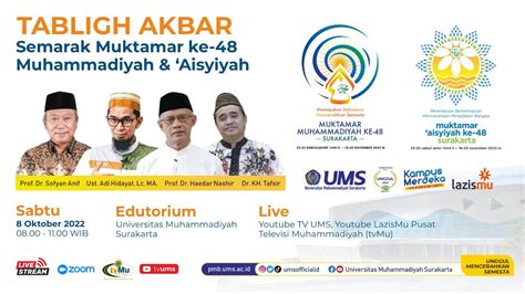 DATANG DAN SAKSIKAN TABLIGH AKBAR ADI HIDAYAT SEMARAK MUKTAMAR 48