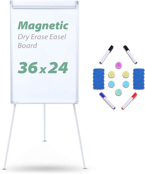 Easel Whiteboard Ohuhu X Inch Magnetic Tripod Dry Erase Board