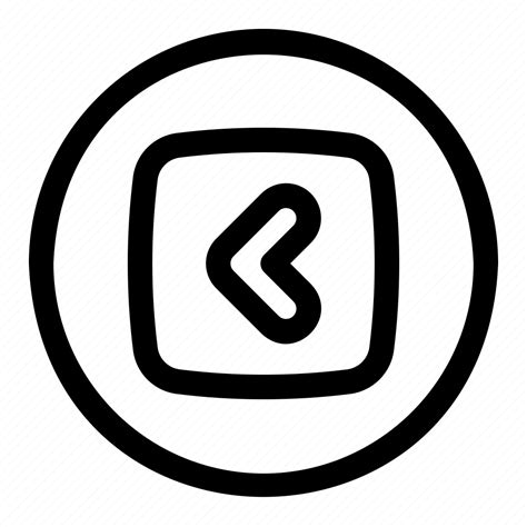 ui previous button app arrow icon   iconfinder