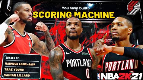 BEST DEMIGOD SCORING MACHINE BUILD IN NBA 2K21 NEW OVERPOWERED DAMIAN