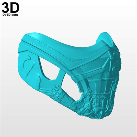 Sub Zero And Scorpion New Mortal Kombat 2021 Masks 3d Printable Model