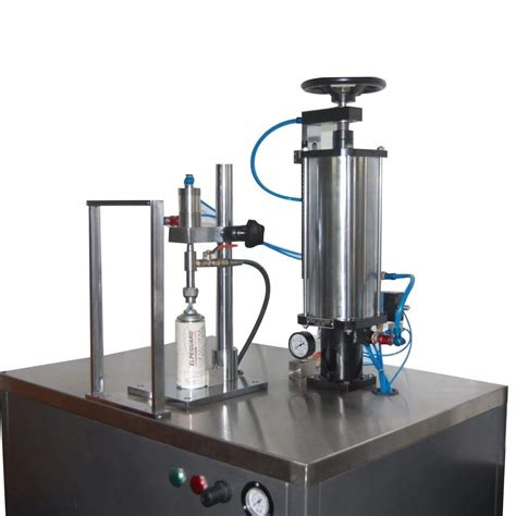 Semi Automatic Aerosol Butane Gas Filling Machine Can At 145000 In