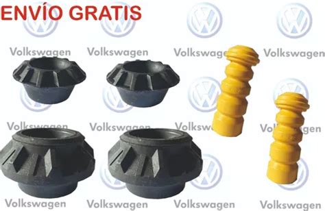 Gomas Rebote Traseras Y Gomas Amort Inf Y Sup Golf Jetta A3 Meses