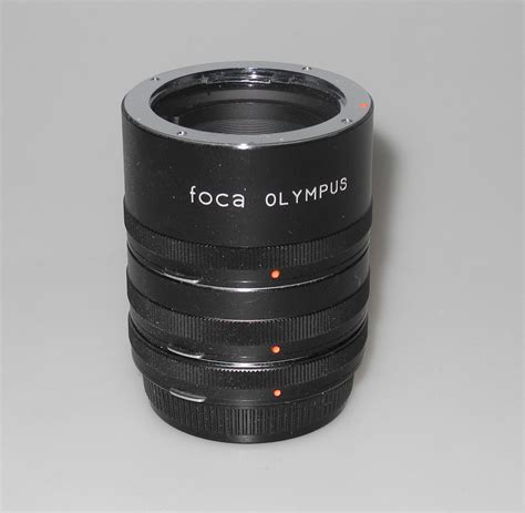 Foca Lot De Bagues Allonge Mm Pour Olympus Tres Bel Etat Foca