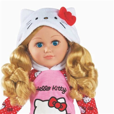 My Life As Hello Kitty 18 Poseable Doll Blonde Hair New Ebay