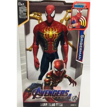 Boneco Homem Aranha Marvel Articulado 30cm Garras Fala Luz Sons