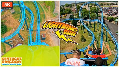 Lightning Run Front Row And Back Row POV On Ride 5K UHD Hyper GTX