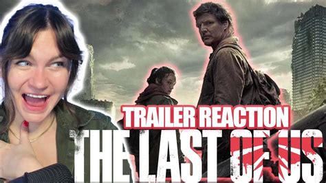 Emotional Reaction The Last Of Us Official Trailer Hbo Max Youtube