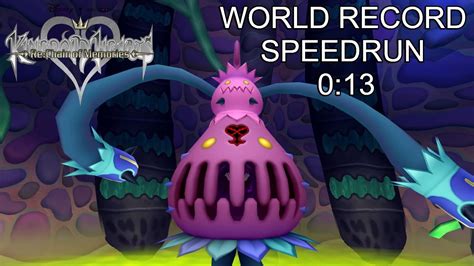 KH RE Sora Proud Mode Parasite Cage WR Speedrun 0 13 WORLD