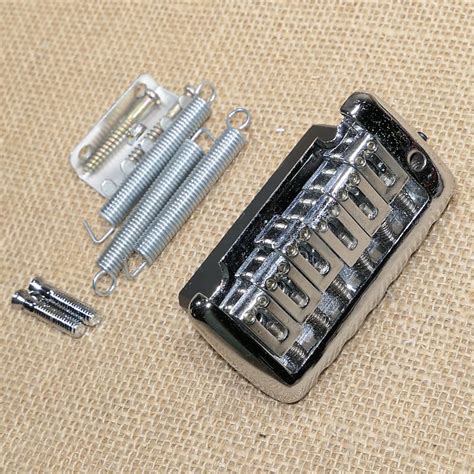 Genuine 2000 Peavey Predator Tremolo Bridge Chrome Same Day Reverb