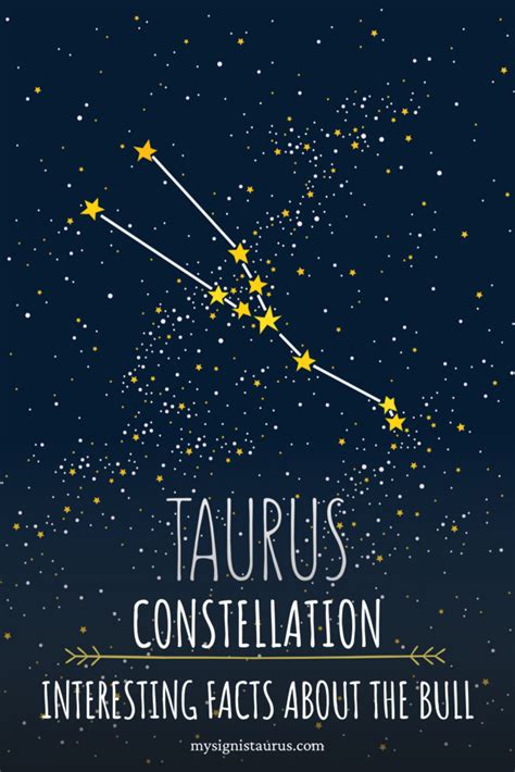 Taurus Constellation Learn Facts About The Taurus Bull My Sign Is Taurus