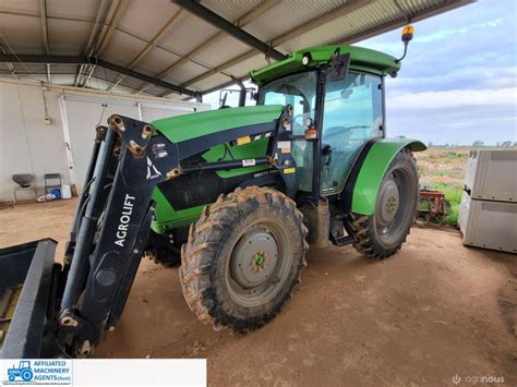 Deutz Fahr G Row Crop Tractor With Fel Auctionsplus