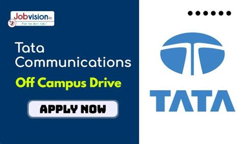 TATA Communications Off Campus Drive 2024 Is Excited To Welcome More