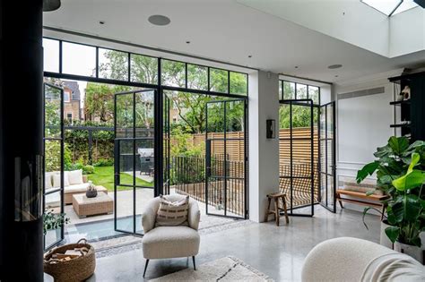 Sw London Townhouse Crittall Windows Bespoke Glazing Desig