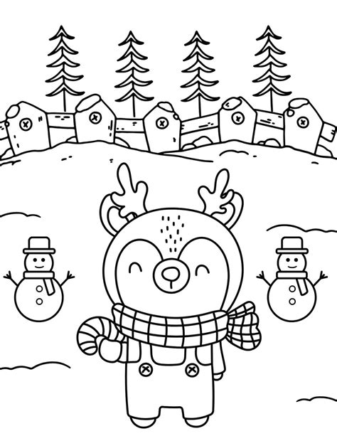 Winter Coloring Printables