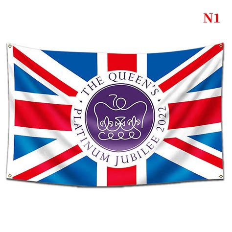 Queen Elizabeth Platinums Jubilee Flag X Ft Union Jack Flag The