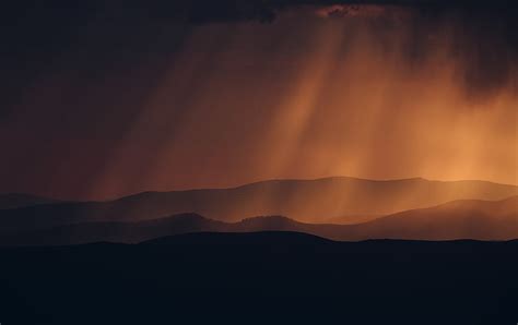 Hd Wallpaper Person Standing During Golden Hour Landscape Sun Sky