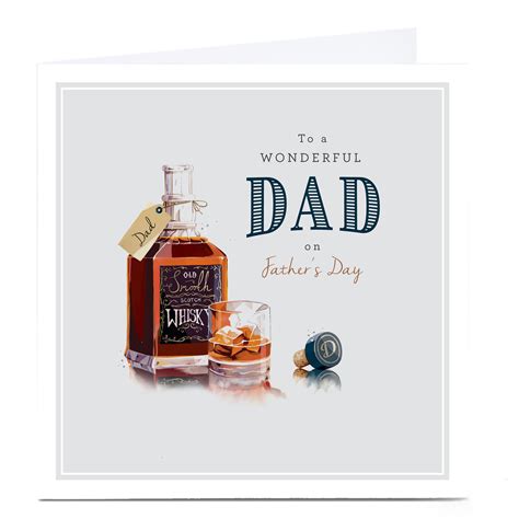 Buy Personalised Fathers Day Card To A Wonderful Dad For Gbp 3 29