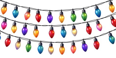 Christmas Light Bulbs Pngs For Free Download