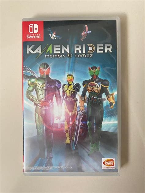 Kamen Rider Memory Of Heroez Video Gaming Video Games Nintendo On