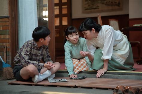 連続テレビ小説「まんぷく」第81話。2人の子供に「よく考えたわね」という福子（安藤サクラ）（c）nhk ― スポニチ Sponichi