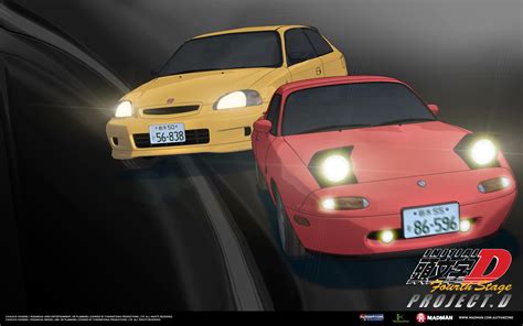 Anime Wallpapers - Initial D Fourth Stage - Madman Entertainment