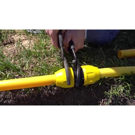 HOME FLEX IPS X Dr 11 Underground Yellow Polyethylene GAS Pipe Tools