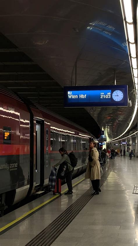 VIENNA | Train station architecture, Subway train, Train video