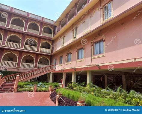 Beautiful View of the ISKCON Temple, Mayapur, West Bengal Stock Image ...