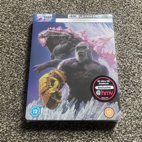 In Hand Godzilla X Kong The New Empire Limited Edition K Ultra Hd