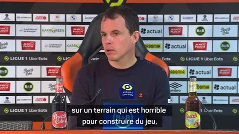 Ligue 1 FC Lorient AJ Auxerre Régis Le Bris s agace d un jeu