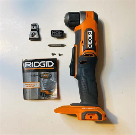 Ridgid V Subcompact Brushless Cordless In Right Angle Drill