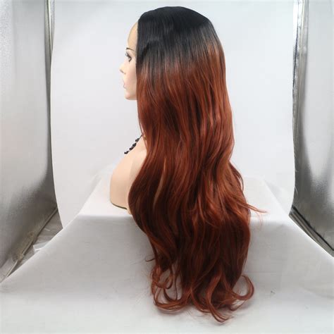 Wholesale Synthetic Fiber Natural Curly Ombre Elastic Girl Hair Wig China Synthetic Wig And