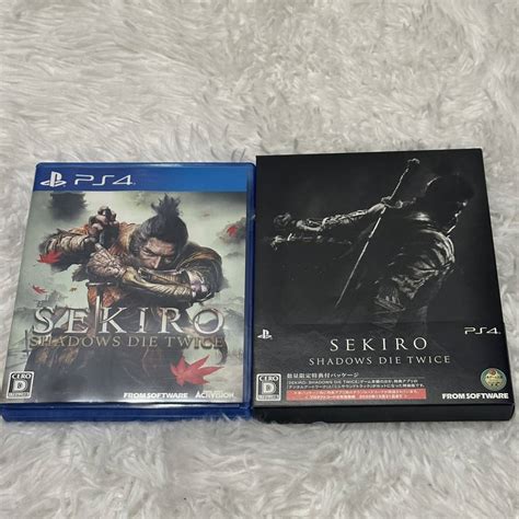 Yahooオークション 【初回限定版】sekiro Shadows Die Twice Ps4 美