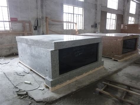 G603 Grey Granite Mausoleum Columbarium From China StoneContact