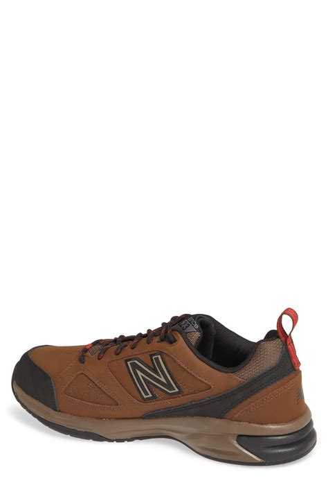 New Balance 623v3 Water Resistant Leather Training Shoe In Brown For Men Lyst