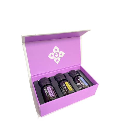 Kit Doterra De Apresentação Com 3 Óleos Essenciais 5ml Cada Shopee Brasil