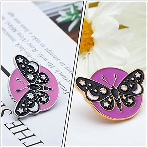 Happyyami 2Pcs Schmetterling Pin Revers Pin Abzeichen Nette Revers Pins