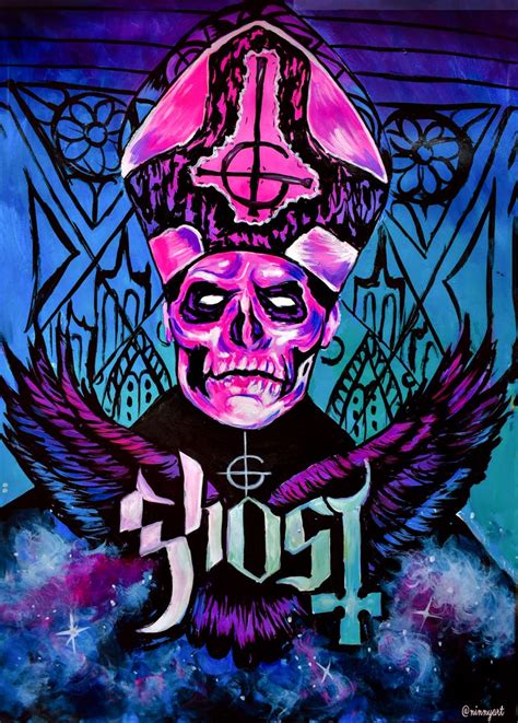 Ghost Band Fanart Portrait Artist Artist Fan Art